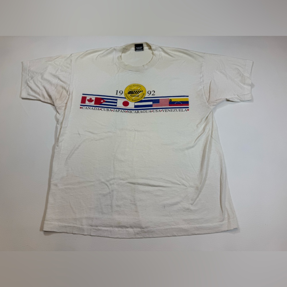 Vintage single stitch baseball training center tshirt men’s XXL (bin EE) - Picture 2 of 7